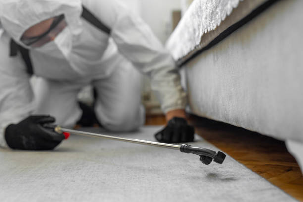 Professional Mosquito Control technician working in New Oxford, PA